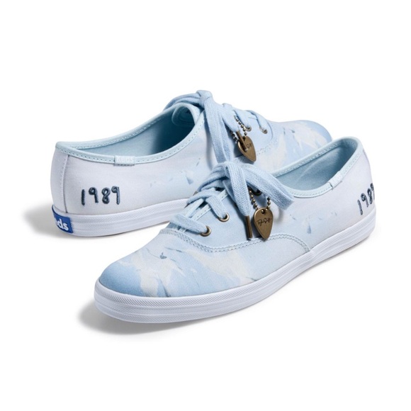 Taylor Swift 1989 Keds Seagull Canvas Lace Up Sneakers. 7.5 - Picture 1 of 10
